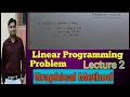 Linear Programming Problem in Hindi ll Graphical Method ll Optimization Techniques ll