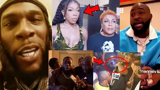 burna boy sister attack davido over