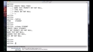 How to Delete Tables in SQLite