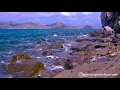 Tibetan Bowls + Ocean Waves | Music for Sleep, Studying, Meditation | White Noise 10 Hours