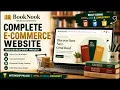 BookNook Complete E-Commerce Bookstore Website Using HTML CSS JavaScript