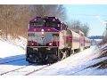 MBTA Amtrak Trains on the Haverhill Line
