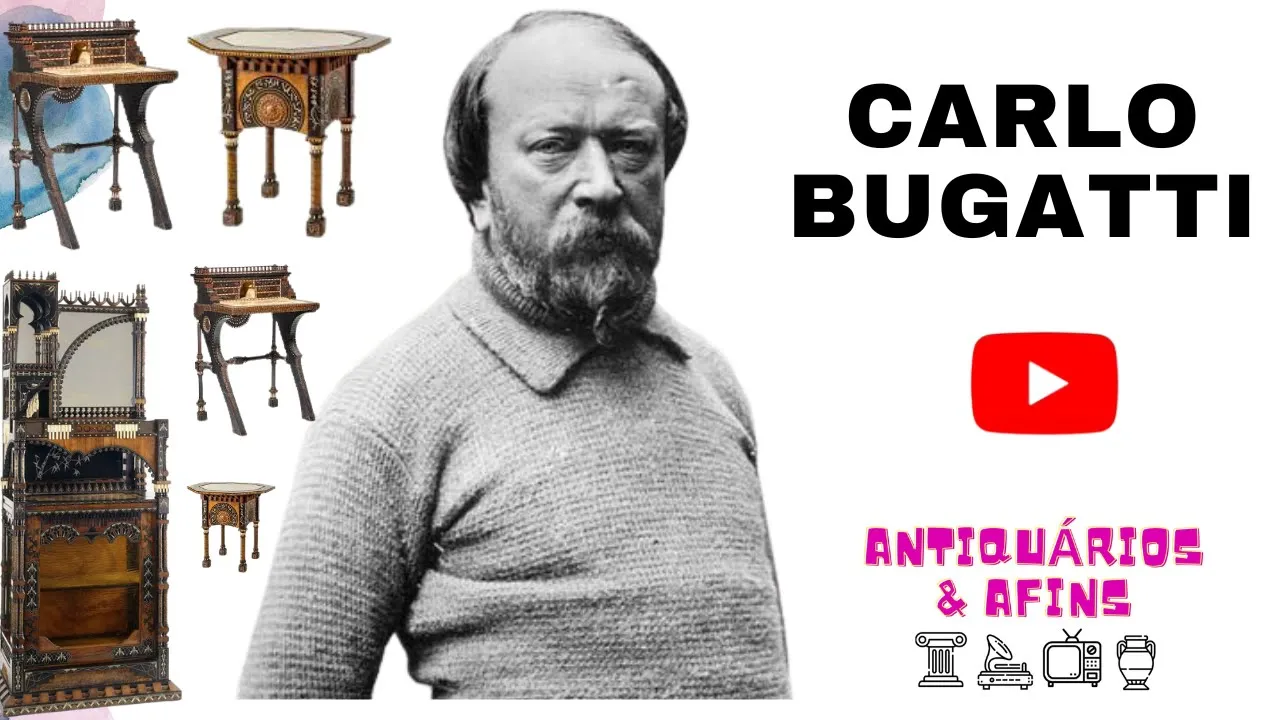 CARLO BUGATTI – GRANDES NOMES DO ANTIQUARIADO