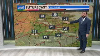 Snow incoming for central Indiana