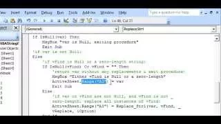 Excel VBA Text Strings - Replace all occurrences of Substring in a String with another Substring