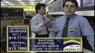NACIONAL TV NO AR BOB GALEBE 21 08 1993
