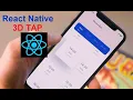 3D Tap - React Native Recyclerlistview