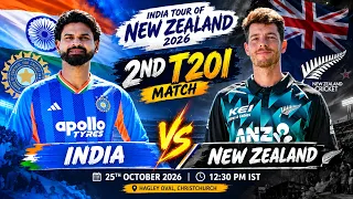 🔴Live : India vs New Zealand 2nd T20I Thriller Match | INDIA vs NEW ZEALAND Live Cricket
