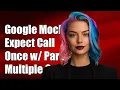 Google Mock Expect Function Call Once with Specific Parameter Allow Multiple Calls