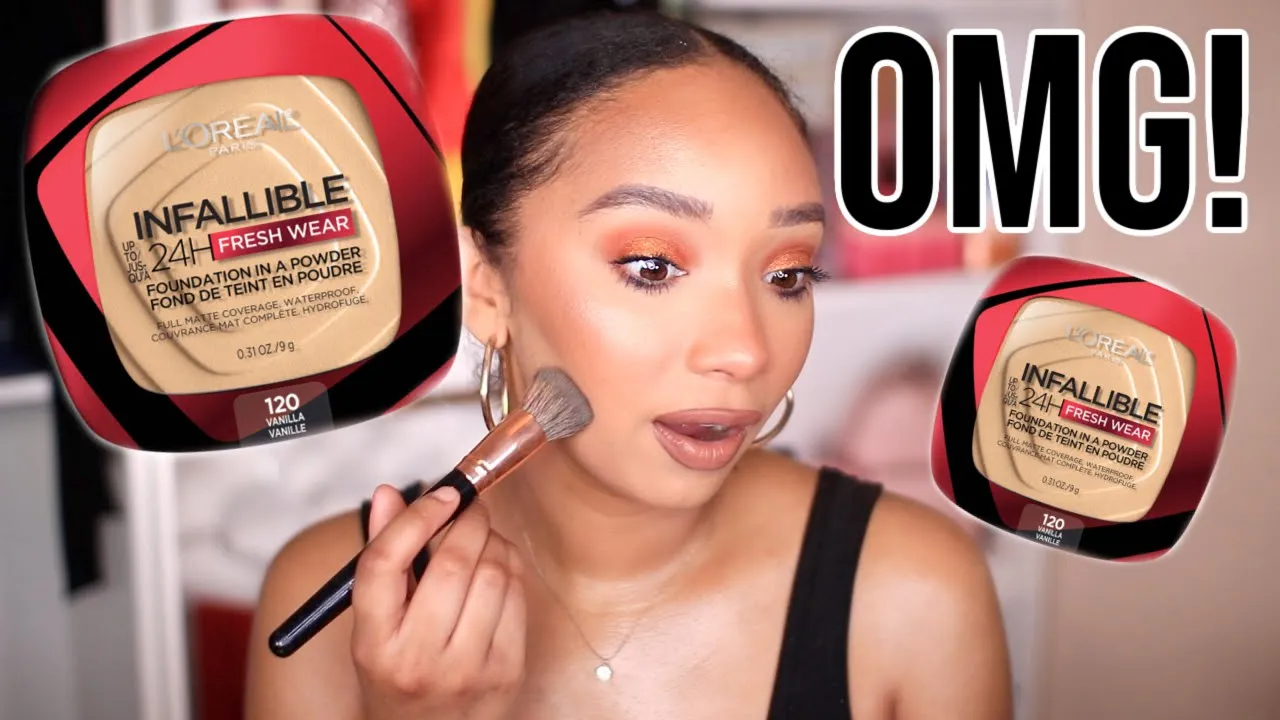 NEW FORMULA? L'OREAL INFALLIBLE PRO-MATTE LIQUID LONGWEAR FOUNDATION REVIEW FULL DAY FOUNDATION WEAR. 