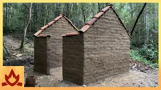 Primitive Technology: Building Walls with Fired Bricks and Mud Mortar