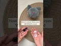Tip for Attaching 3D Safety Eyes - Without a Tool
