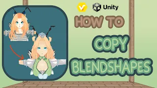 HOW TO VROID - Hana Tool v4 Copy Blendshapes from One Model to Another Tutorial