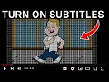 Sneakers O Toole but it s made entirely of YouTube Subtitles