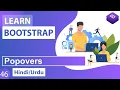 Bootstrap Popover Plugin Tutorial in Hindi Urdu