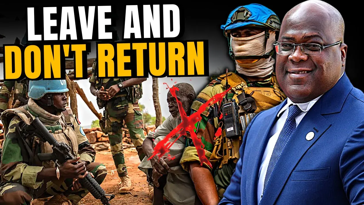 You Won’t Believe DR Congo President Orders UN Forces To Leave Due To This Reason!