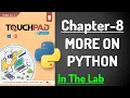 TOUCHPAD PRIME Ver2 1 Class8 Chapter8 In The Lab More on Python coding hub