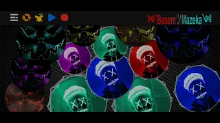 افجر درامز موبايل مهرجان وداع سنه2021𓆩 𓆪 حلقولو باسم مزيكاا Real Drum 