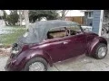 1958 VW Convertible Bug