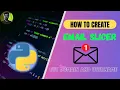 How to Extract Username and Domain from Email in Python Python Project Tutorial CodeWithShahzaib