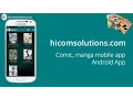 Comic manga android app source code for sale
