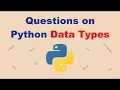 Python Data Types