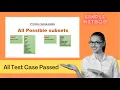 All possible subsets program in python python problem solving all possible subsets