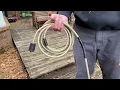Replacement Hose for Greenworks Pressure Washer Tips Demo