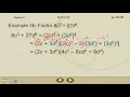 Algebra 2 6 6 Factoring Polynomials Part 2