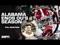 FULL REACTION 🍿 Alabama mounts COMEBACK win vs. Oklahoma in CFP First Round | SC with SVP