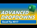 Dependent Dropdown Lists in Excel Excel Tips Tricks 017