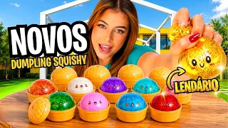 Gastei R$5 MIL numa COLEÇÃO de DUMPLING SQUISHY — veio o DOURADO LENDÁRIO??
