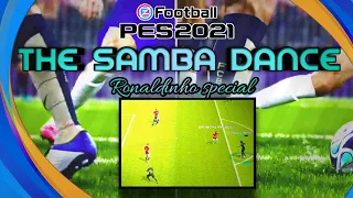 The samba dance | Ronaldinho dancing goal | Pes 2021 skill compilation #shorts