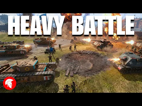 Churchill vs Panther & Brummbär! - 3vs3 - British Forces - Company of Heroes 3