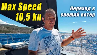 Скоростной тест Sunreef. 30 узлов ветра, переход в Черногорию и неприятный сюрприз в Портомонтенегро