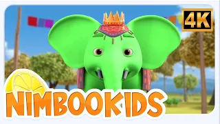 Hathi Raja Song In Kannada, ಹಾಥಿ ರಾಜ, Nimboo Kids Nursery Rhymes