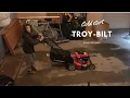 Cold start on my Troy-Bilt lawnmower TB-115