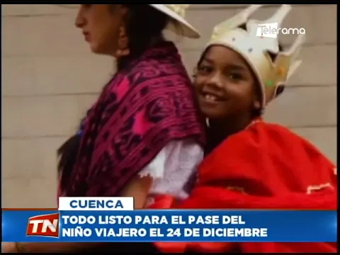 Todo listo para el pase del Niño Viajero el 24 de Diciembre