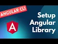 30 Setup Angular Library project in the Angular Workspace along with main project - Angular CLI