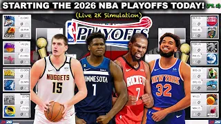 What If The 2026 NBA Playoffs Started Today 2K Simulation
