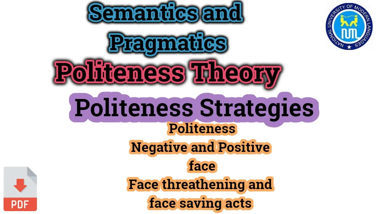Politeness Theory
