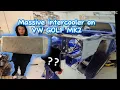 Lagu Fitting intercooler in VW GOLF MK2 SYNCRO