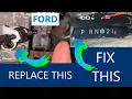 HOW TO Replace Fix a Transmission PRNDL Indicator bracket on a F150 250 350 FORD Adjust Selector