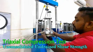 Unconsolidated Undrained Shear Strength in Triaxial Compression Test | Triaxial UU Test in English
