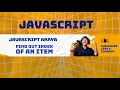 Array method indexOf and lastIndexOf