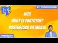 How to Create Partitions in PostgreSQL Partitions Explained PostgreSQL Full Playlist