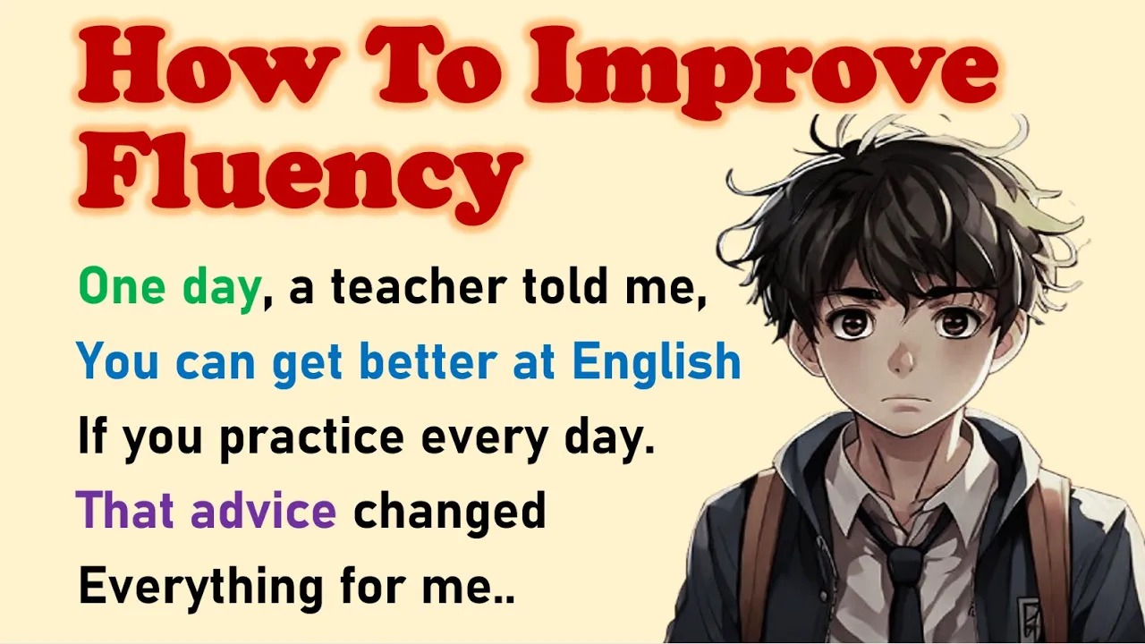 Learn English Through Stories| English Story for Beginners: How To Improve Fluency in English