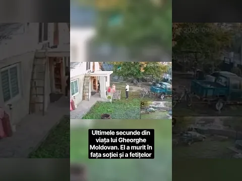 Ultimele secunde din viața lui Gheorghe Moldovan. El a murit în fața soției și a fetițelor