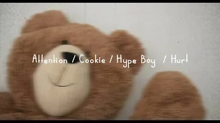attention cookie hype boy hurt remix cover speed up