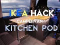 Ikea Hack DIY Campervan Kitchen-Pod for less than E150 VW Camper